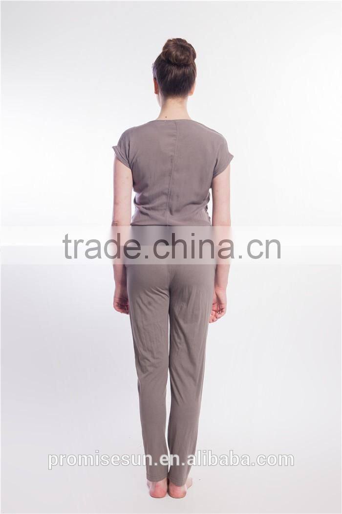 Deep V-neck sexy jumpsuit fashion new design