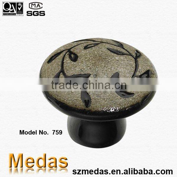 Ceramic knob