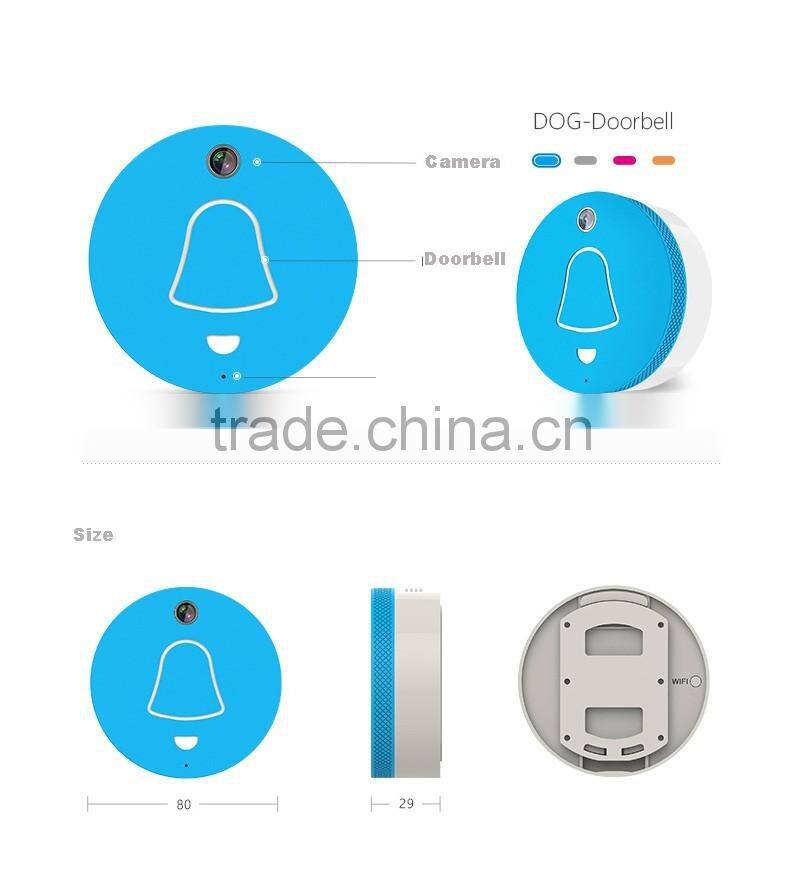h.264 720p wifi ip camera doorbell 2016 wireless doorbell app control long range wireless doorbell