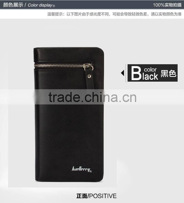Credit Card Use and leather Material Rfid Blocking Wallets For Men with baellerry brand