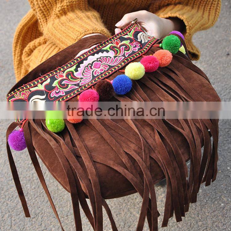 Hot sale women messenger bags cotton handbags high quality women embroidery & Ethnic style bag Vintage