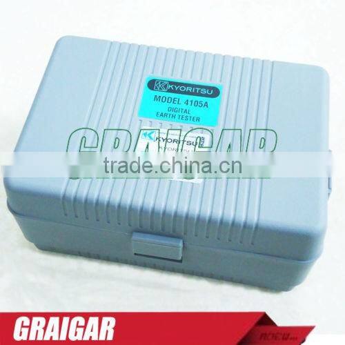 KYORITSU Digital Earth Resistance Tester 4105A-H Multimeter With Hard Case