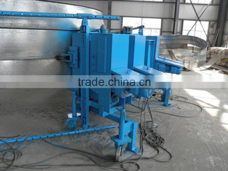 PR steel stripe forming machine for storage or steel silo forming machine