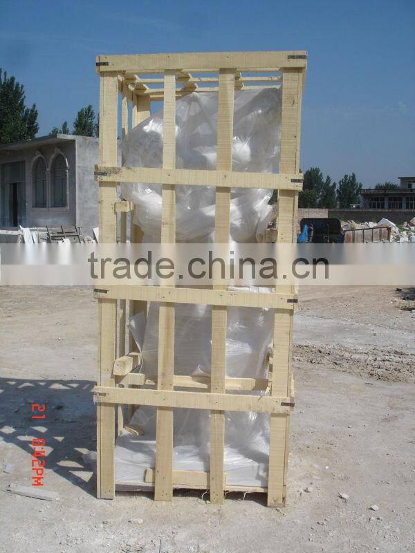 white jade marble statue