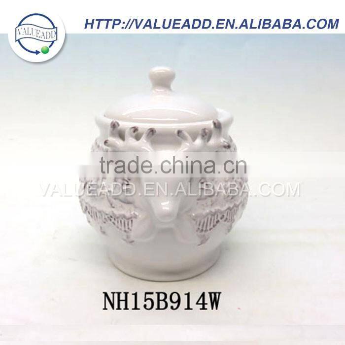 Best price christmas ceramic decorative canister sets fashion designed