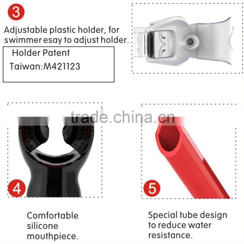 Swimming Accessories - Best Sale Pro Full Dry Training Snorkel Swimming Snorkel