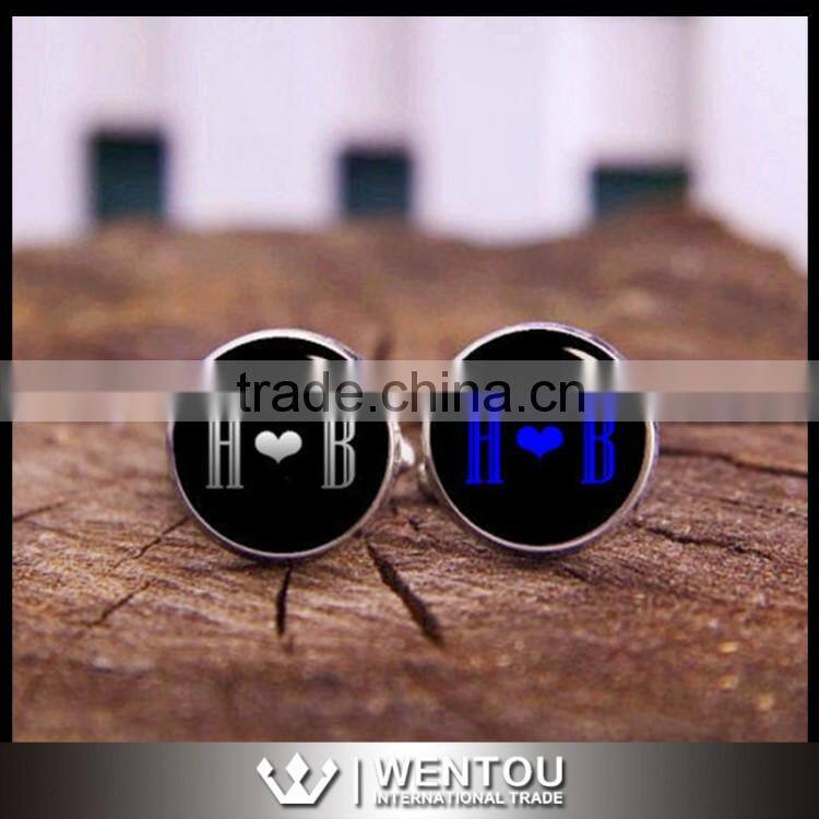 Personalized Custom Wedding Monogram Cufflinks