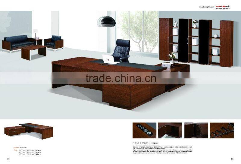 wooden office furniture luxury office manager desk ceo/boss table