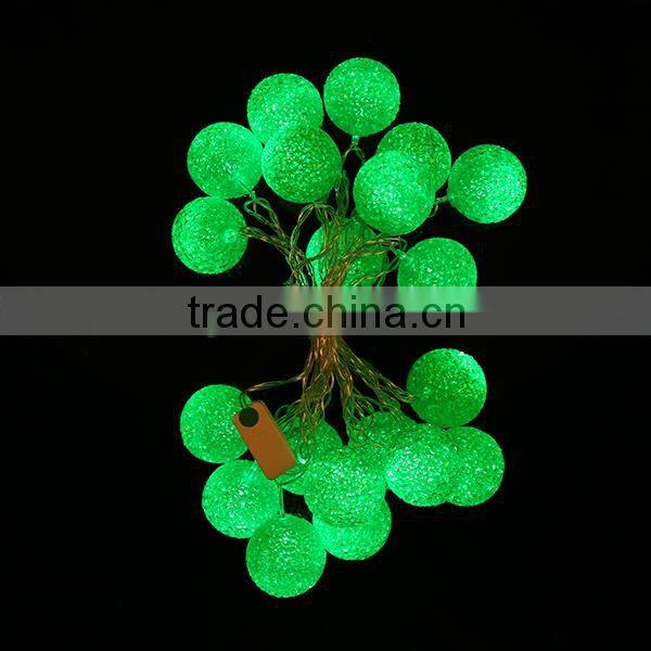 multicolor decoration plastic ball string light
