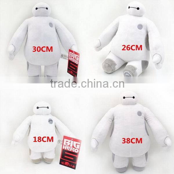 2015 hot sale new style plush doll 48cm baymax big hero 6 plush toy for kids wholesale china supplier