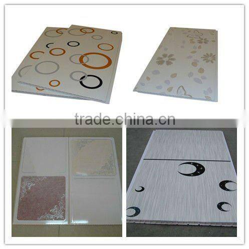 595x595x7m heat reansfer pvc panel for ceiling