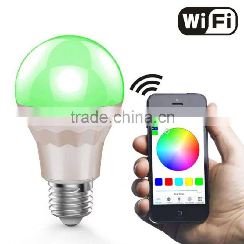 Wireless Bluetooth Speaker +12W RGB Bulb E27 LED Lamp 100-240V 110V 220V Smart Led Light Music Player Audio with Remote Control