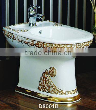 Hot selling ceramic bathroom chaozhou Middle East standard Bidet D8001B
