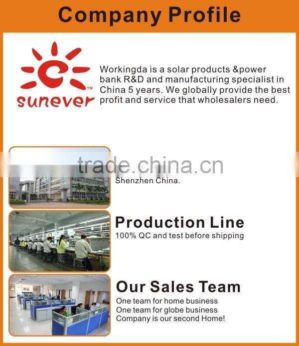 2015 hot new electronic items Shenzhen workingda paper solar bag for mobile phone