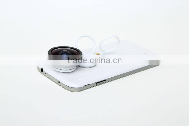 Universal hand ring holder 0.4X super wide angle lens for iphone 5