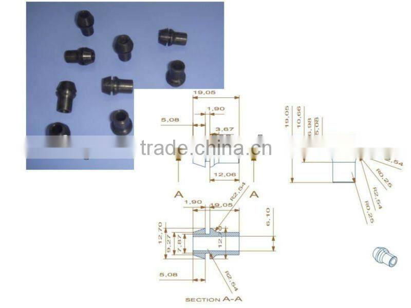 1/8" 1/16" 1/32" 1/4" 1/2" 1" 2" 3" Semi-Standard rubber Grommets rubber bushing fairleads