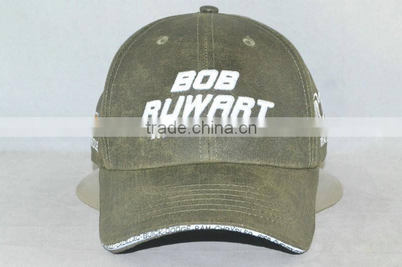 Professional custom dark green, 100% polyester, logo in front of the 3 d embroidery, 58 cm size