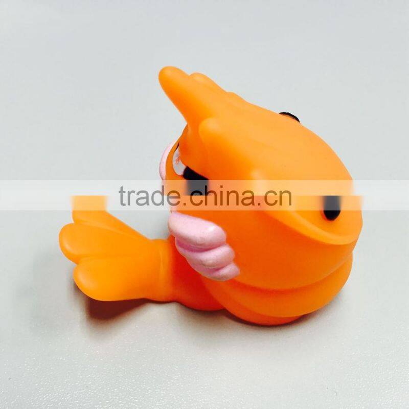 Shrimp Bath Toy,Animal Shaped Vinyl Toy,Small Plastic Toy