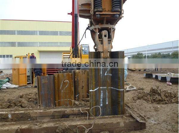 concrete sheet pile with SYW390 SY295 S355JO standard
