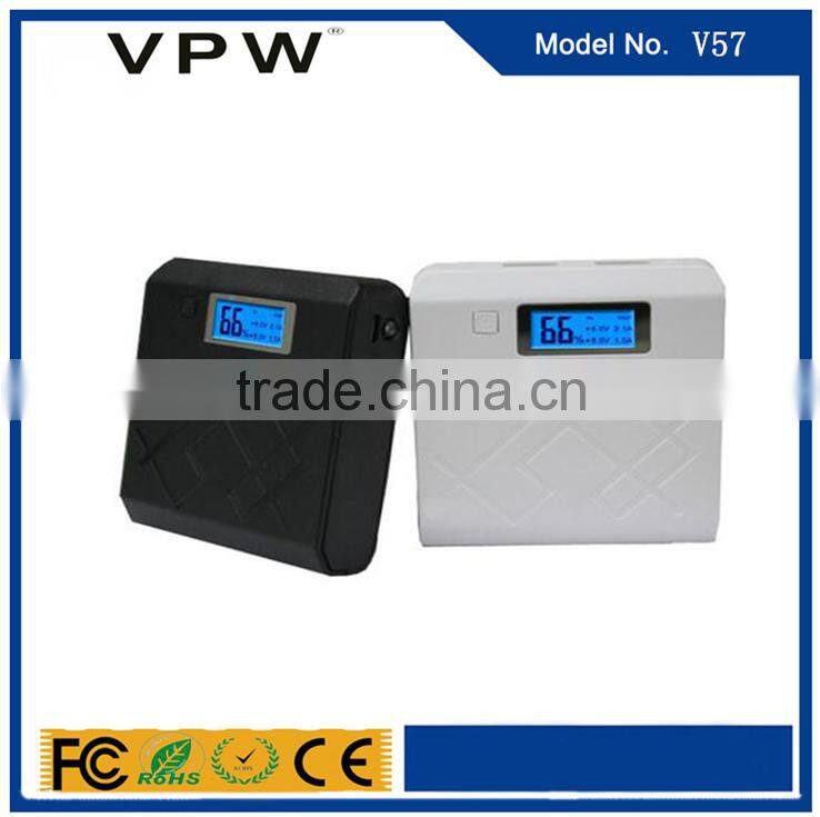 2016 Portable Charger With LCD Display 6000mAh Smart Power Bank