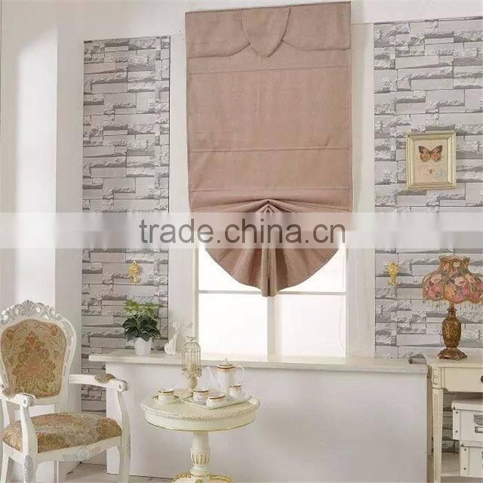 2015 Hot Sale Blackout Fan Shaped Roman Blind