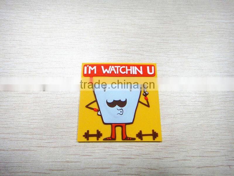 Customized souvenir soft pvc fridge magnet