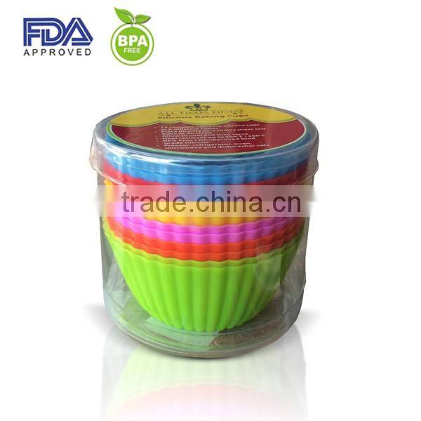 Kitchen DIY cupcake / desset cup set /silicone cake molds for festivals