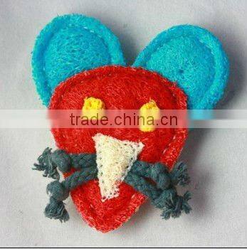 loofah/loofa/luffa small animal toy
