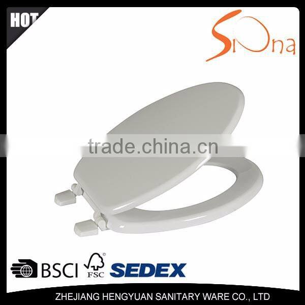 HY-D22 Plastic material hinge soft close toilet seat