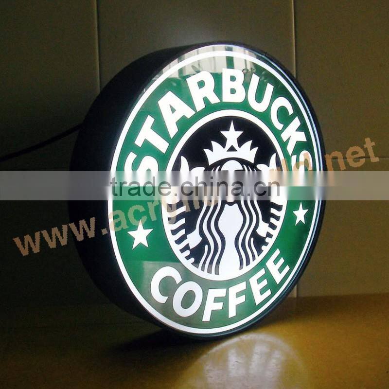 outdoor wall mounted led light box/picture frame led light box