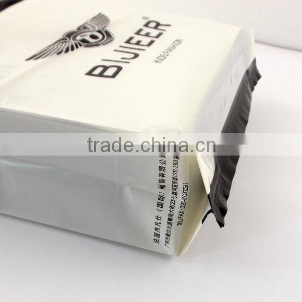 Hot!! fashion custom plastic gift bag with print, jumbo plastic gift bags, christmas gift plastic bag