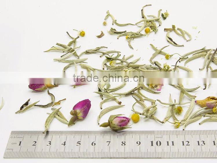 2016 Gourmet Tea Chamomile Rose Silver Needle White Tea Bags