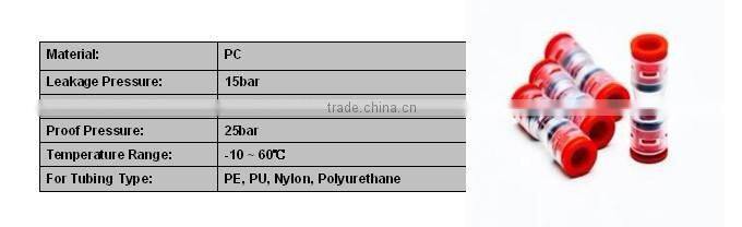 FCST HDPE MicroDuct Connector for Fiber optic cable air blown solution