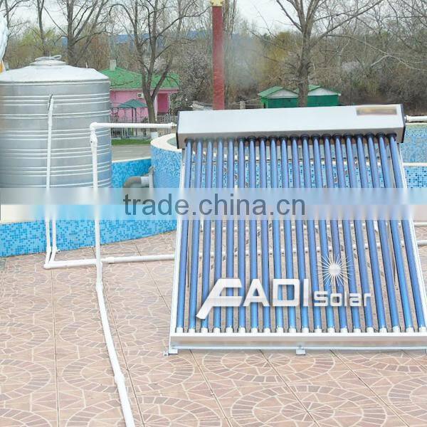 Solar Water Heater Project in Russia (20 tons)