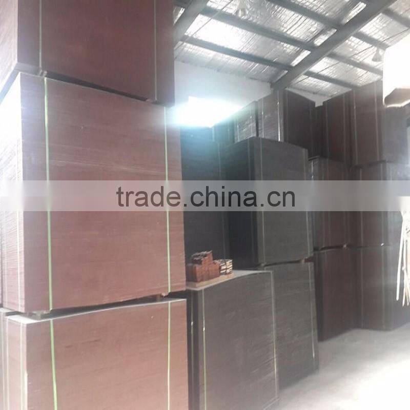 red Marine Grade Film Faced Plywood with Brand Name