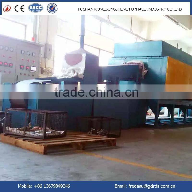 mesh belt electric metal heat treatment brazing oven for steel