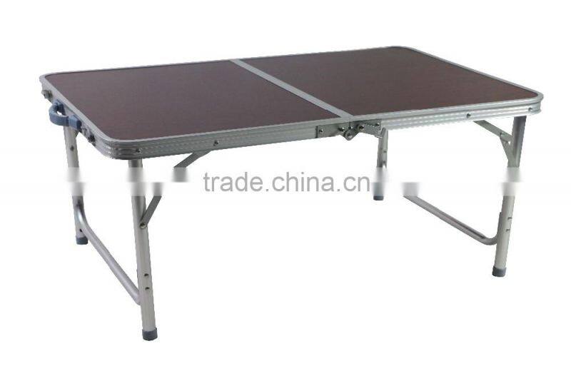 Outdoor camping equipment portable aluminum table