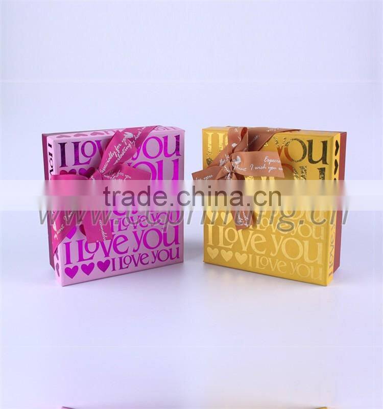Beautiful gift box packaging and printing for christmas