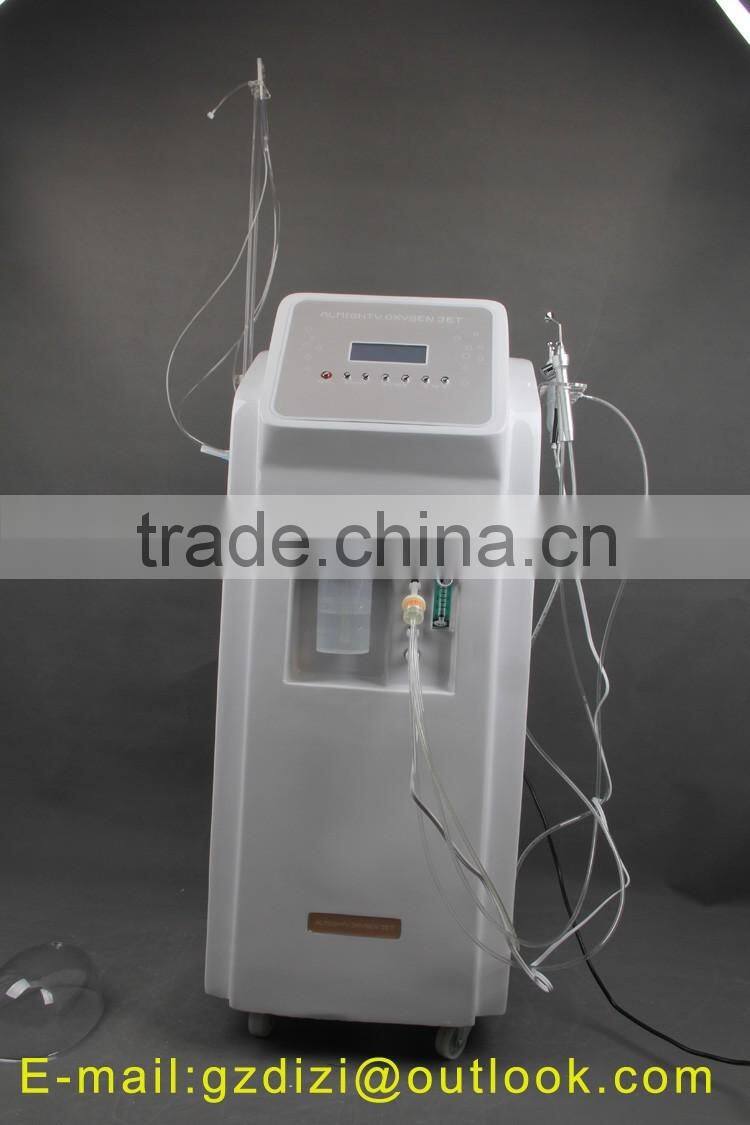 portable jet peel water oxygen skin rejuvenation machine