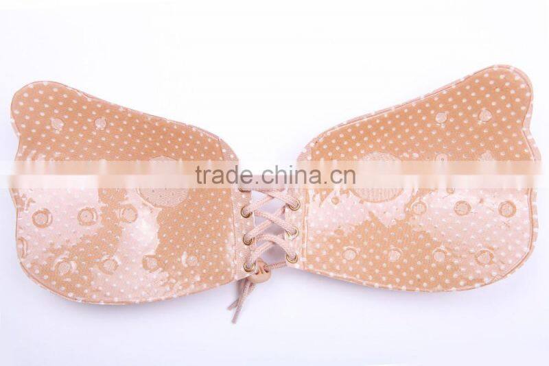 Beautiful Looks Magic Invisible Inserts Padded Adhesive Sexy Silicone Bra for Breast Enhance
