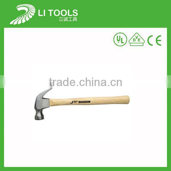 18mm Mini wooden carbon steel claw framing hammer