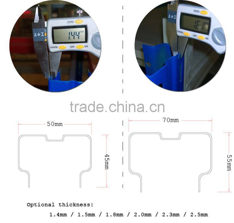 RD-9# case adjustable steel shelving storage rack shelves