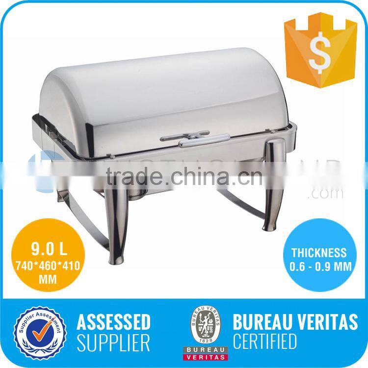 2017 New Model Commerical Stainless Steel Cover Electric Chafer
