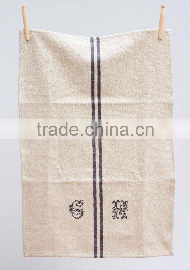 Factory Price Wholesale 100% Cotton Printed Tea Towel