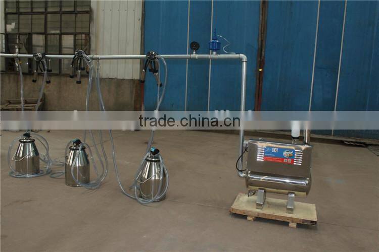 5 Milking Clusters Milking Machine For Sale With 550L Vacuum Pump