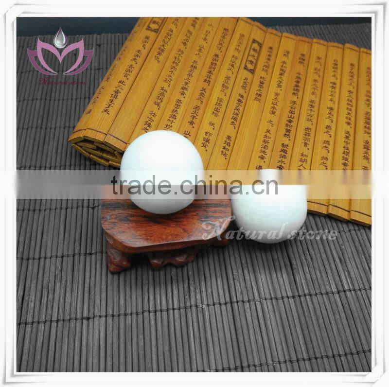 only polished semi-Precious jade hand balls health care tool