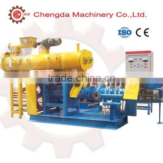 Wet series floating fish feed extruder, fish feed extruder machine, extruder machine for fish feed