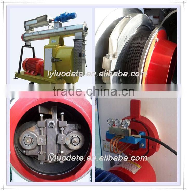 CE approve 2016 good price poultry feed making machine/poultry feed pellet production machine/poultry feed mill machine