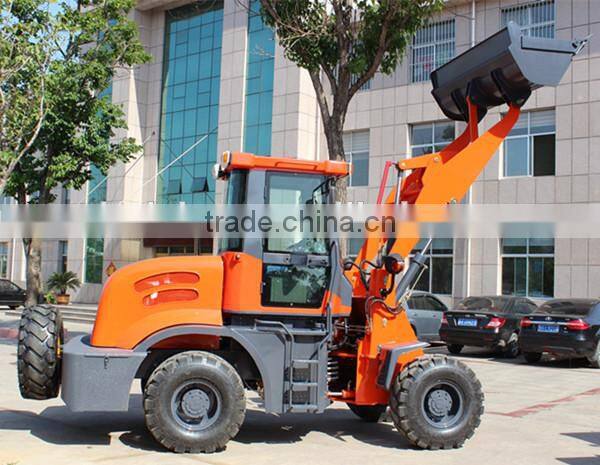 1.8ton front end wheel loader with germany technical 4W quick hitch good quality hydraulic stick