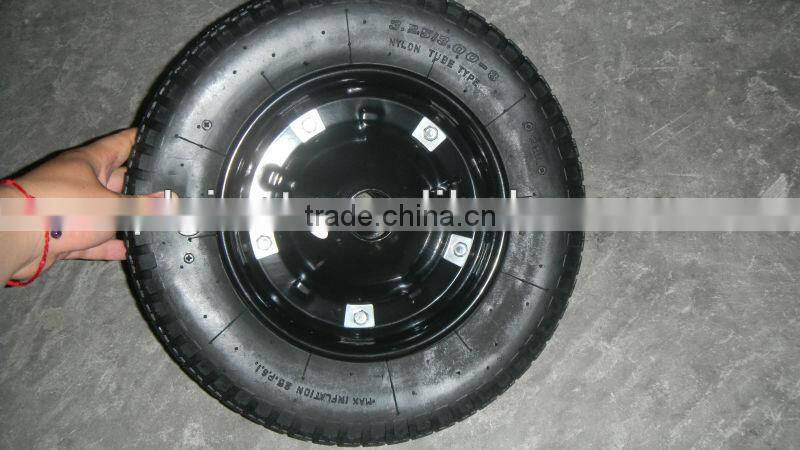 Brazil cheaper wheelbarrow tyre and inner tube 3.25/3.00-8